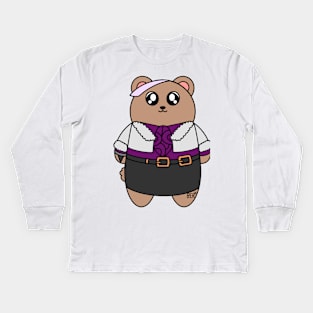 Yun-Jin Lee Bear Kids Long Sleeve T-Shirt